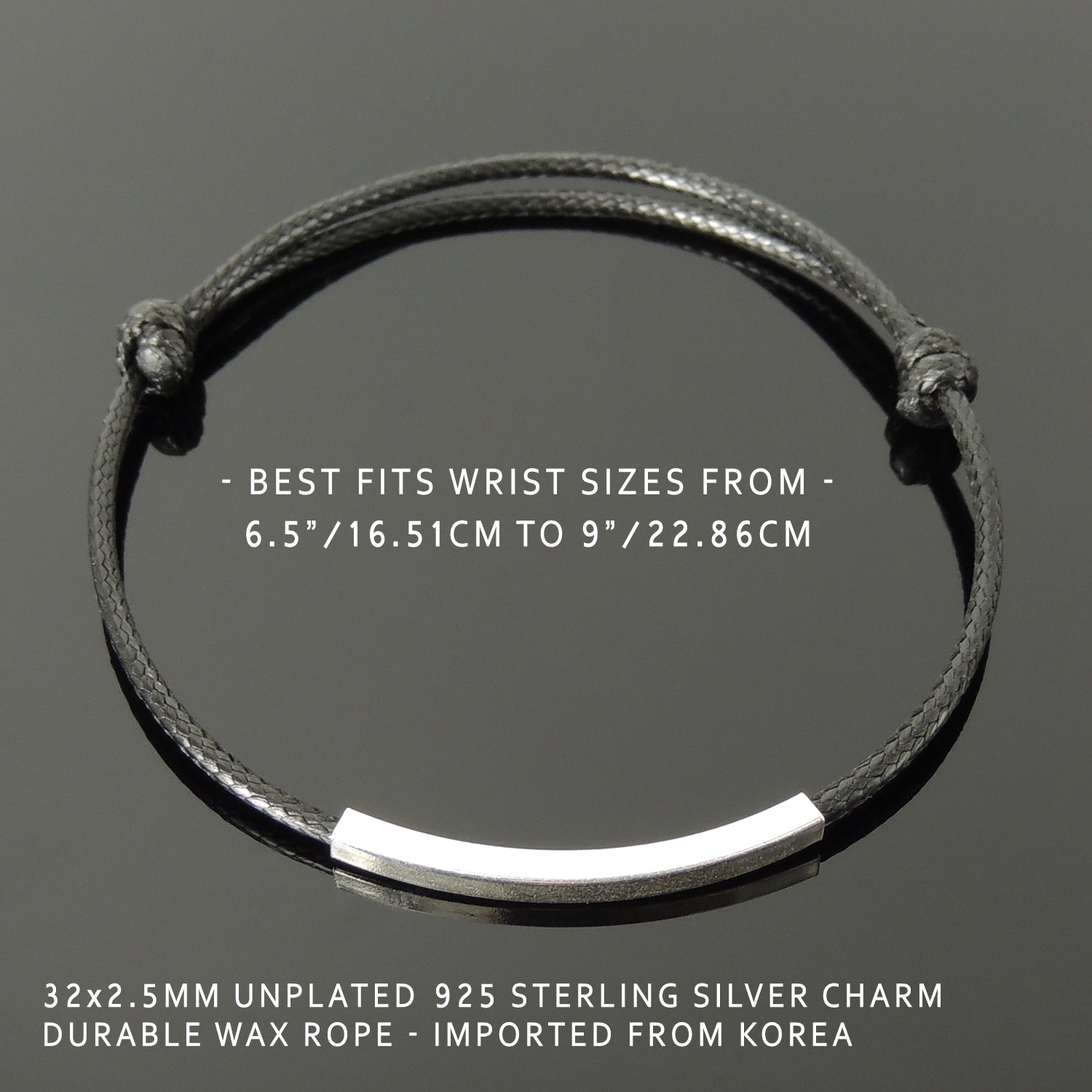 Cable Bracelet - 6mm - Men's Silver Chain Bracelet - JAXXON